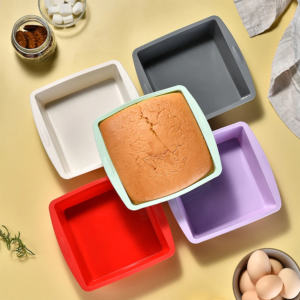 Quality Kitchen Gadgets - Moule à gâteau carré en silicone