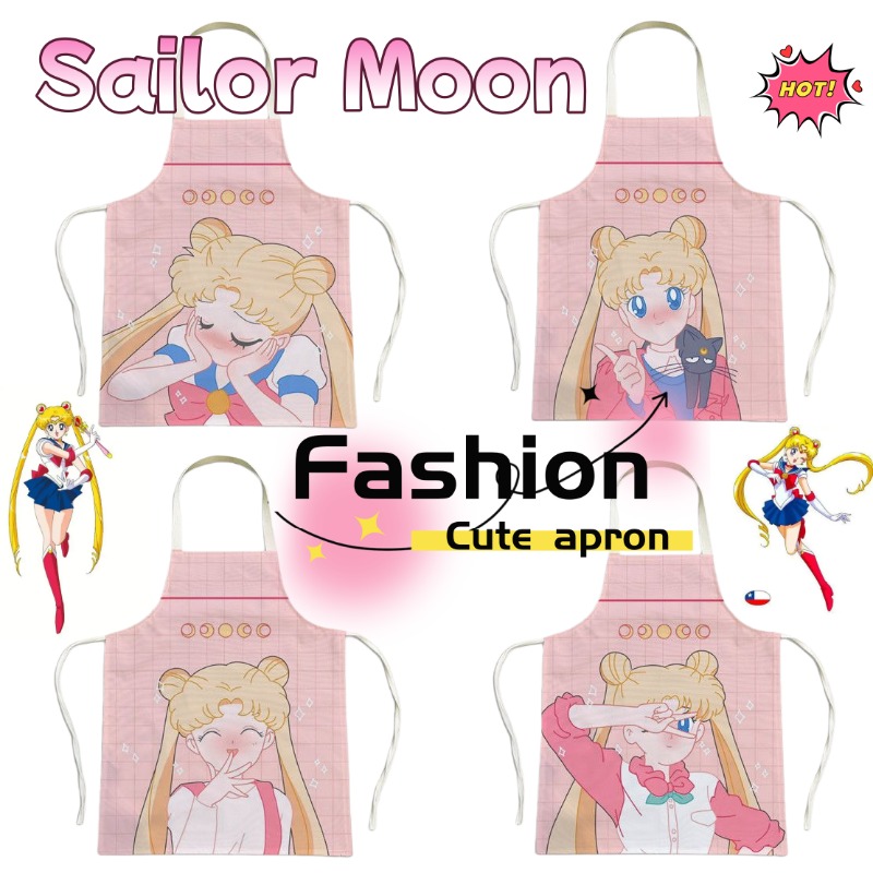 Kitchen Gadgets Trending - Tablier Sailor Moon, mignon et tendance,