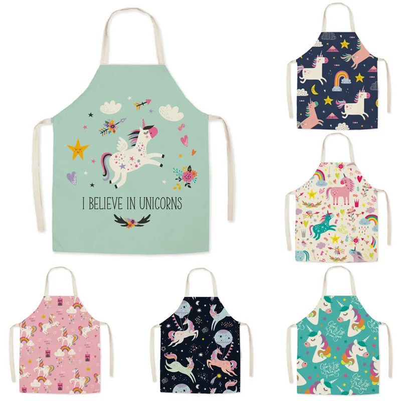 Kitchen Gadgets Trending - Dessin animé licorne mode coton lin