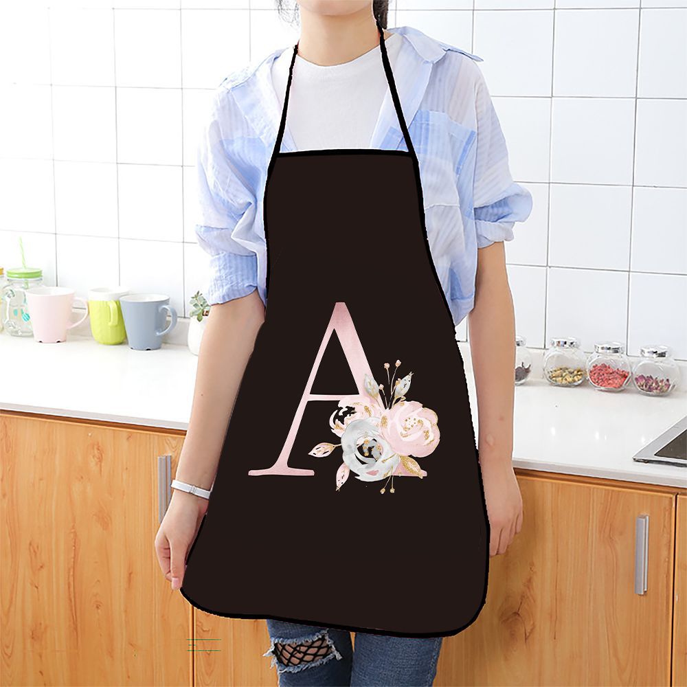 Kitchen Gadgets Trending - Tablier à motif floral avec lettres