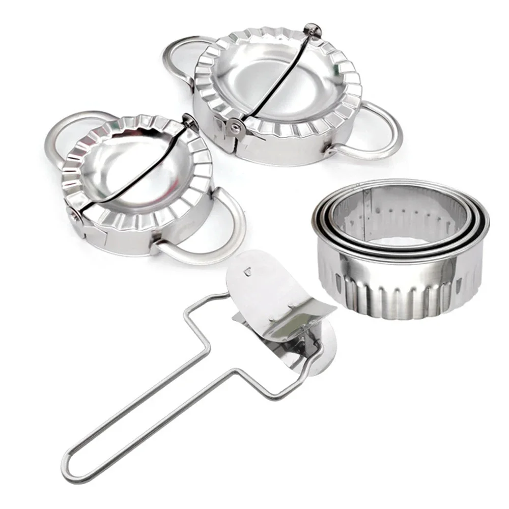 Kitchen Gadgets Dumpling Maker - Nouveau moule à boulettes en acier