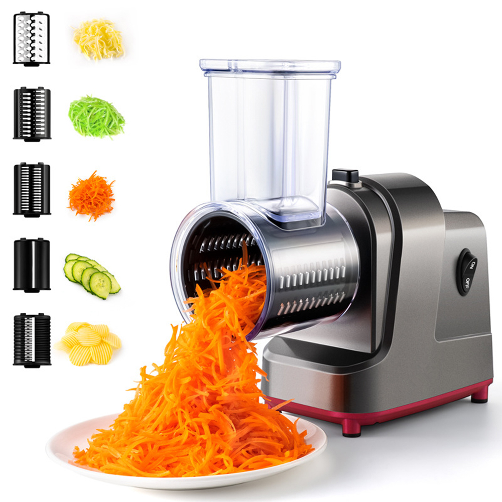 Cheese Grater Box - LMETJMA 250W 5 en 1 trancheuse