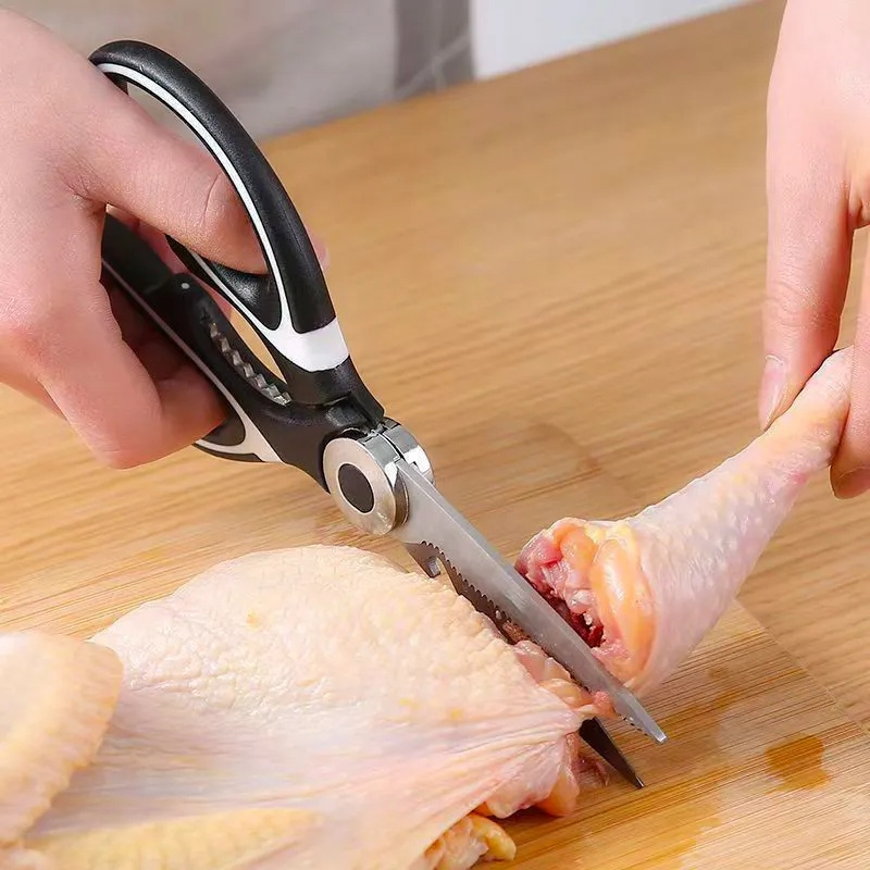 Kitchen Gadgets Latest - Ciseaux de cuisine multifonctionnels en acier