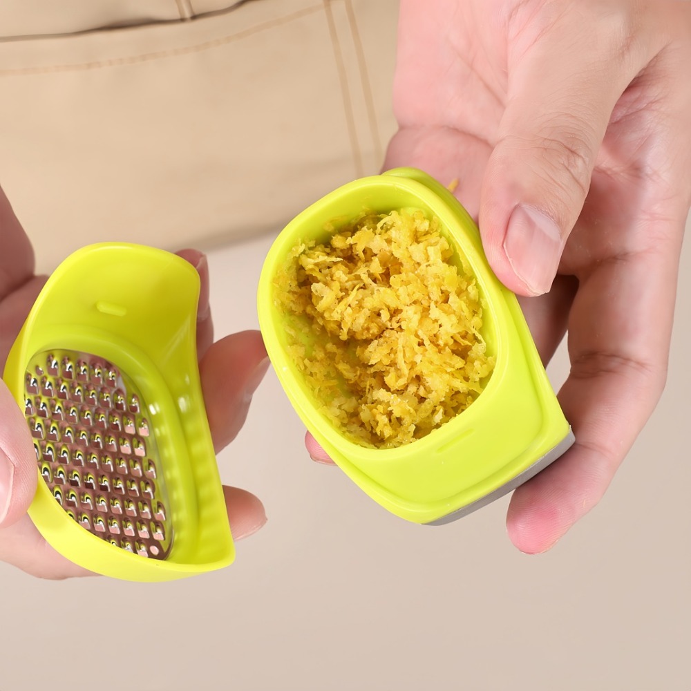 Cheese Grater Box - Presse-ail circulaire tranchante, Durable, facile à