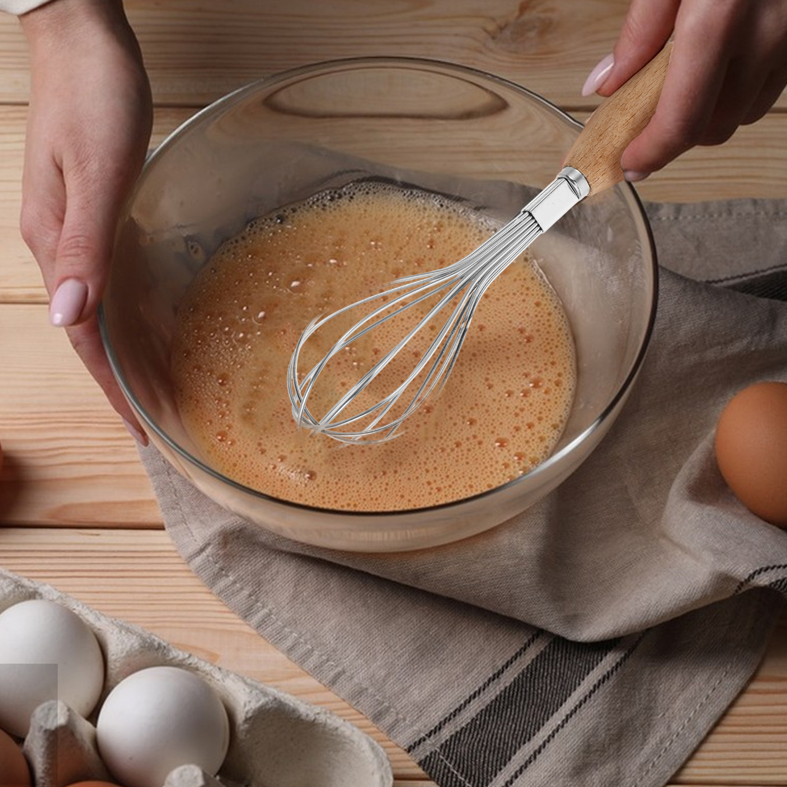 Mini fouet allongé en acier in - Kitchen Gadgets Must Have avis et prix