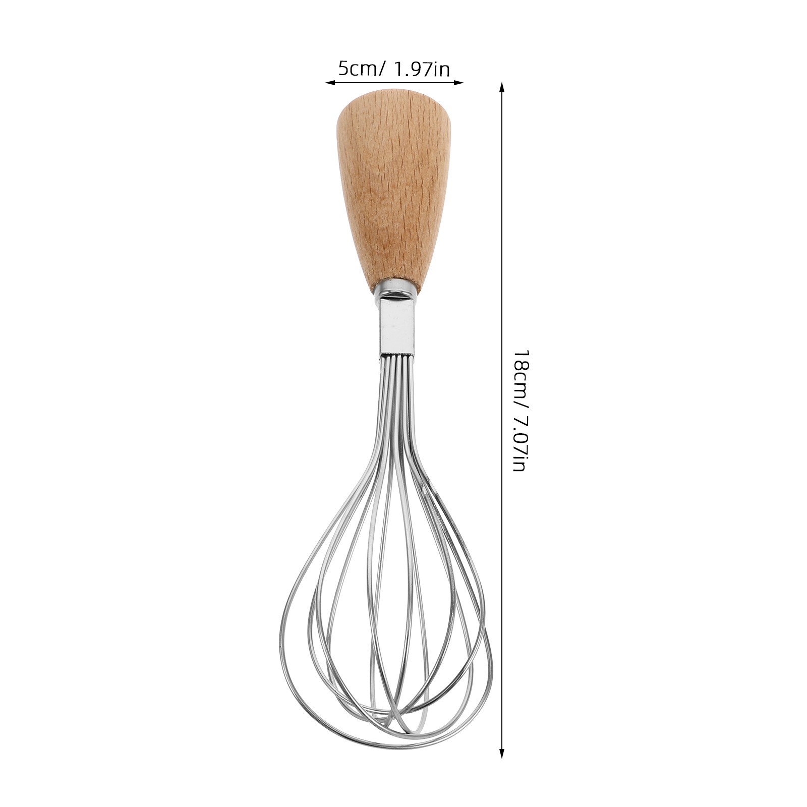 Mini fouet allongé en acier in - Kitchen Gadgets Must Have avis et prix