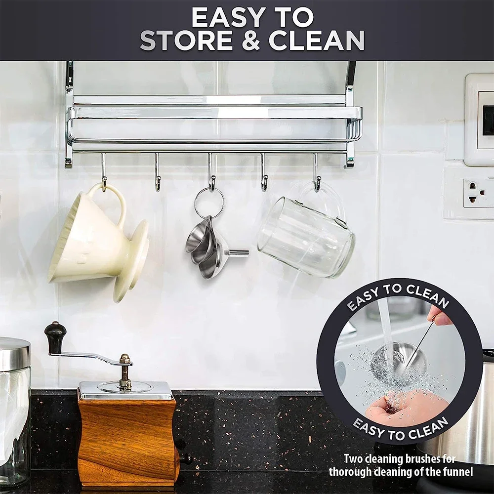 Ensemble d'entonnoirs de cuisi - Kitchen Gadgets Latest avis et prix