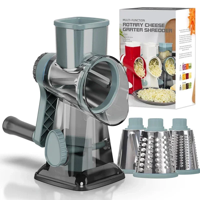 Râpe à fromage rotative 3-en-1 - Cheese Grater Box avis et prix