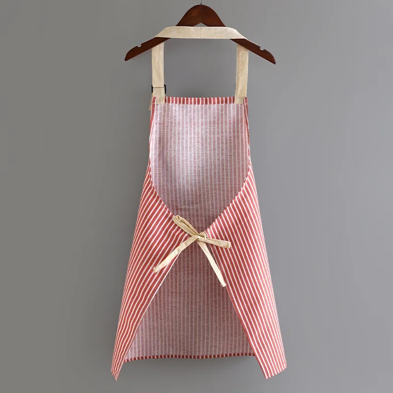 Tablier rayé en lin respirant  - Kitchen Gadgets Trending avis et prix