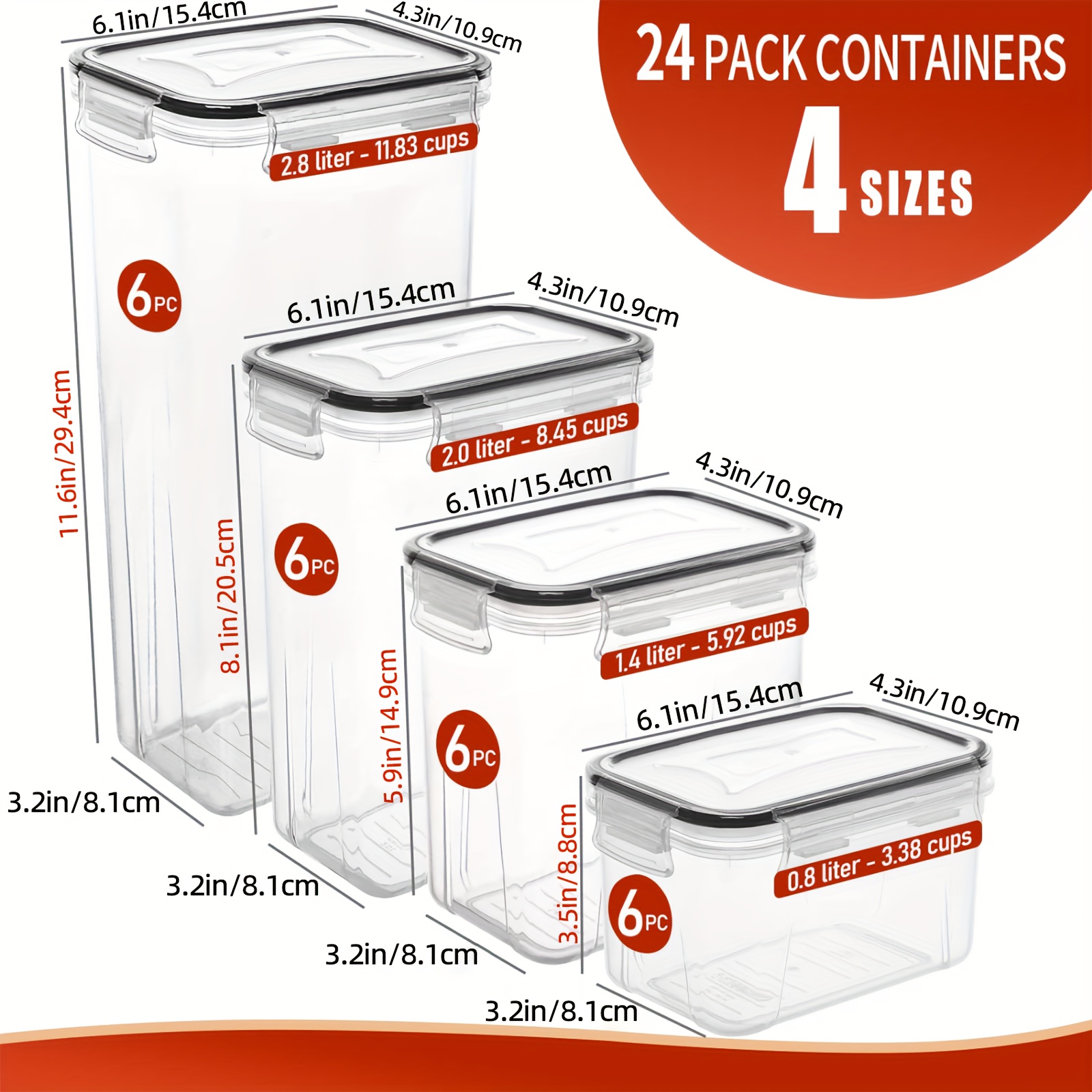 🇺 🇸   Expédition rapide locale - Food Storage Containers avis et prix