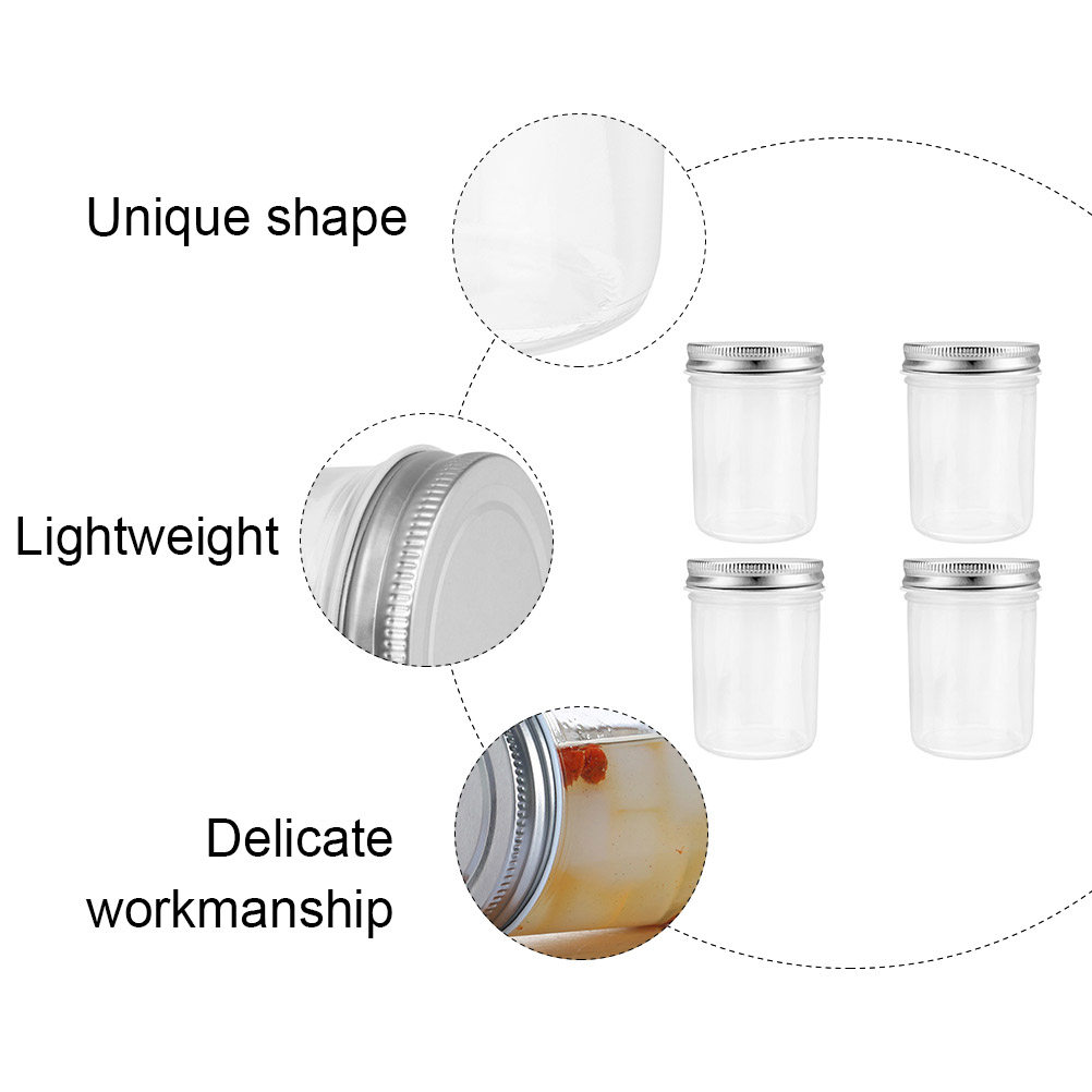 4 bocaux en verre pour confitu - Food Storage Containers avis et prix