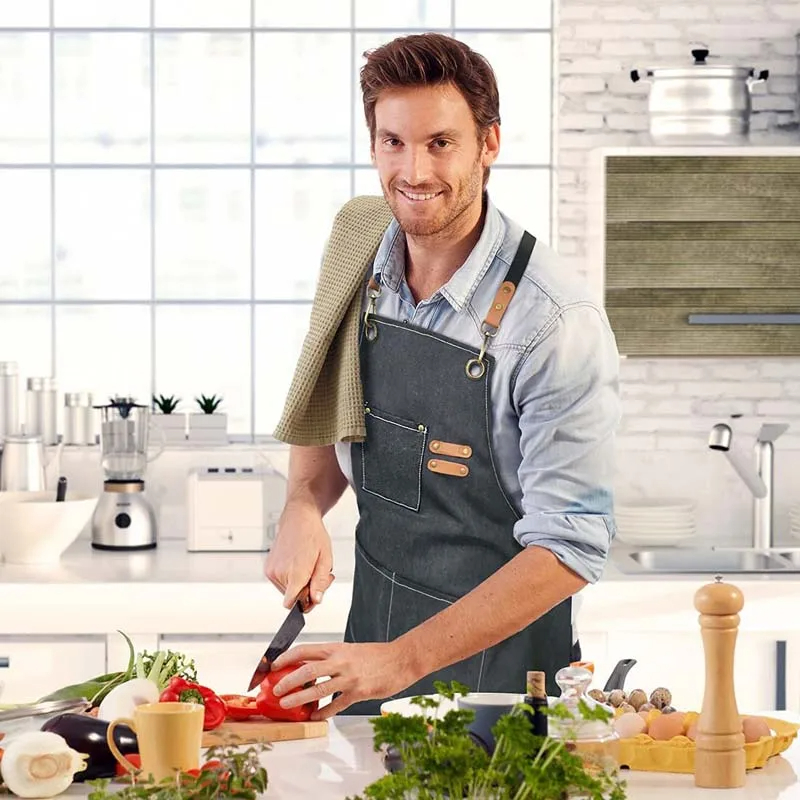Tablier en toile résistant à l - Kitchen Gadgets Trending avis et prix