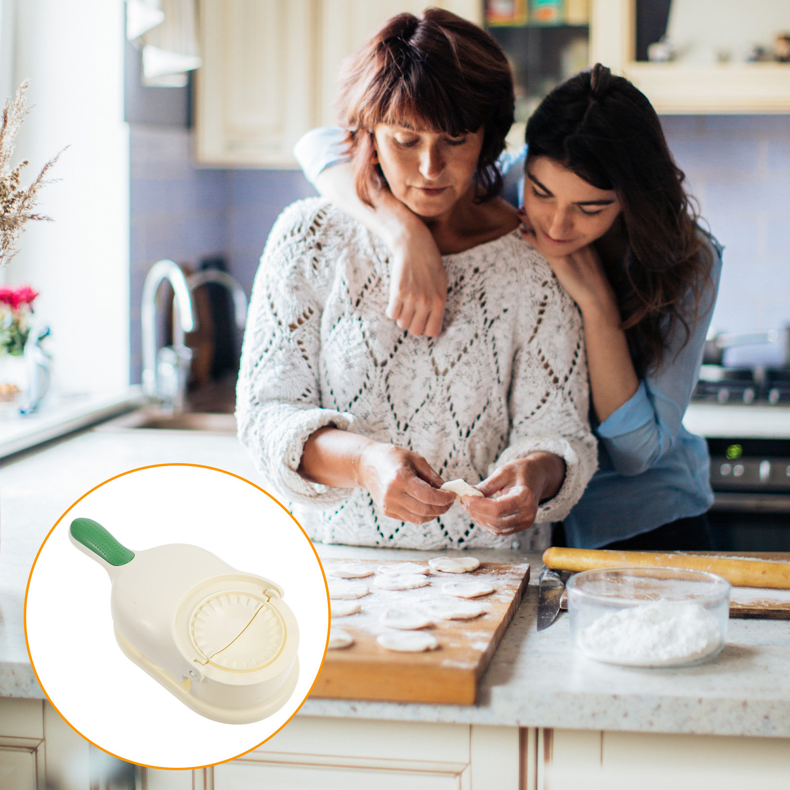 Presse manuelle pour raviolis  - Kitchen Gadgets Dumpling Maker avis et prix
