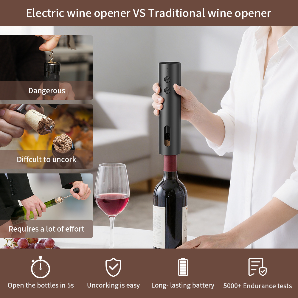 Tire-bouchon électrique automa - Electric Can Opener avis et prix