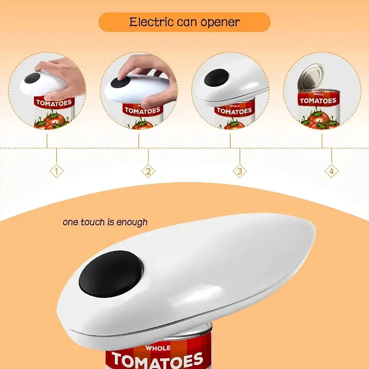 Ouvre-boîte électrique automat - Electric Can Opener avis et prix