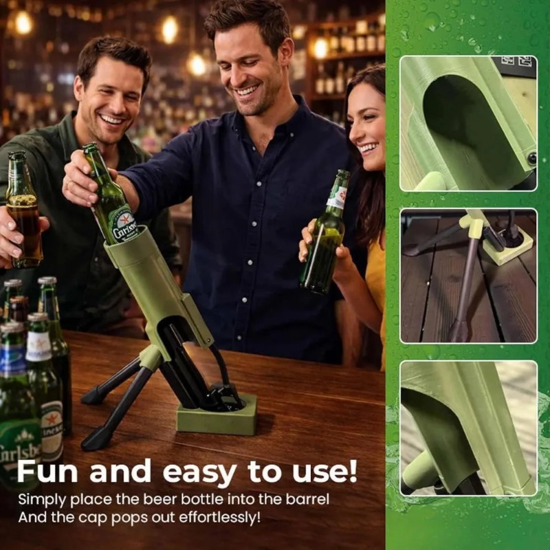 Ouvre-bouteille lance-capsule  - Kitchen Gadgets Latest avis et prix