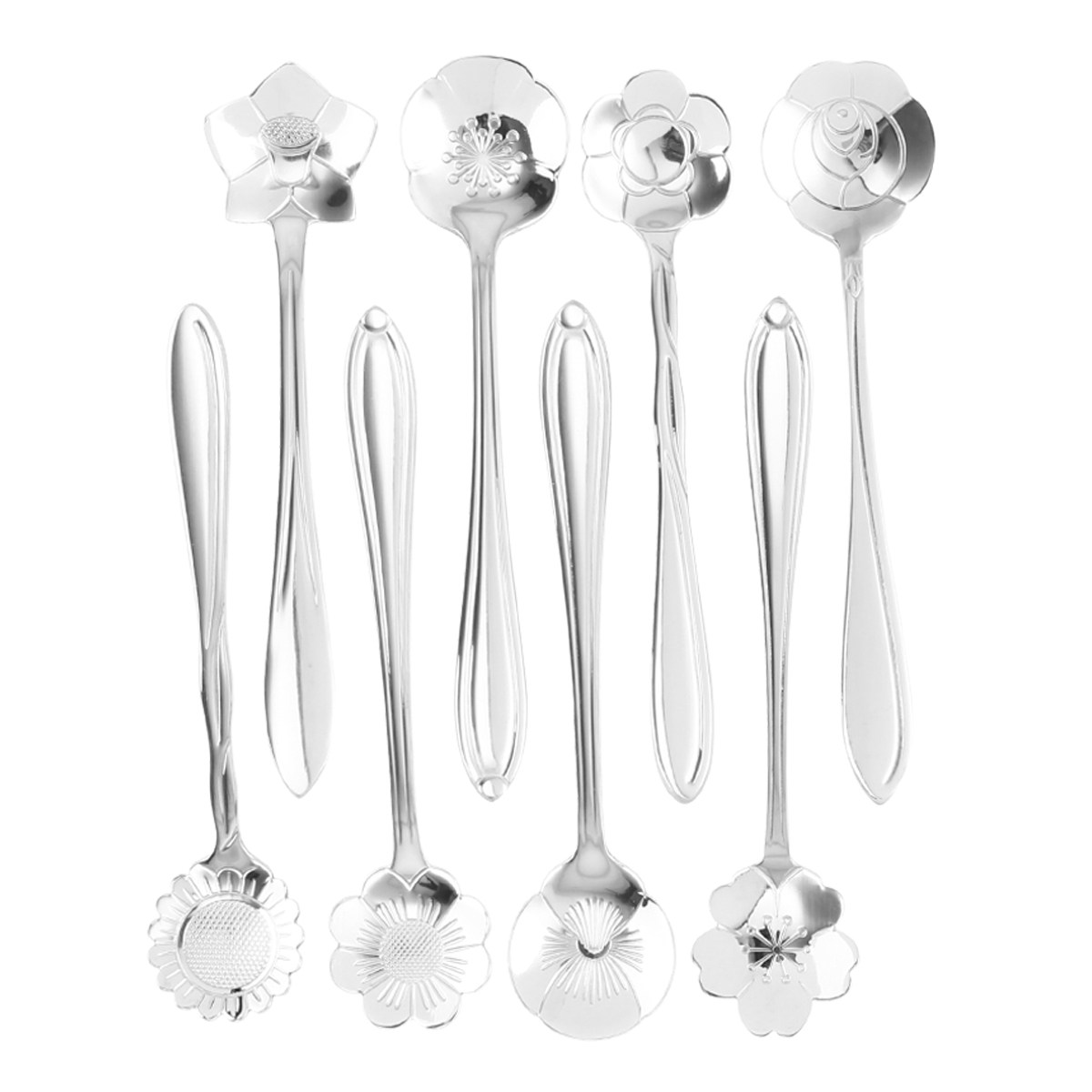Ensemble de 8 cuillères à fleu - Kitchen Gadgets For Gifts avis et prix